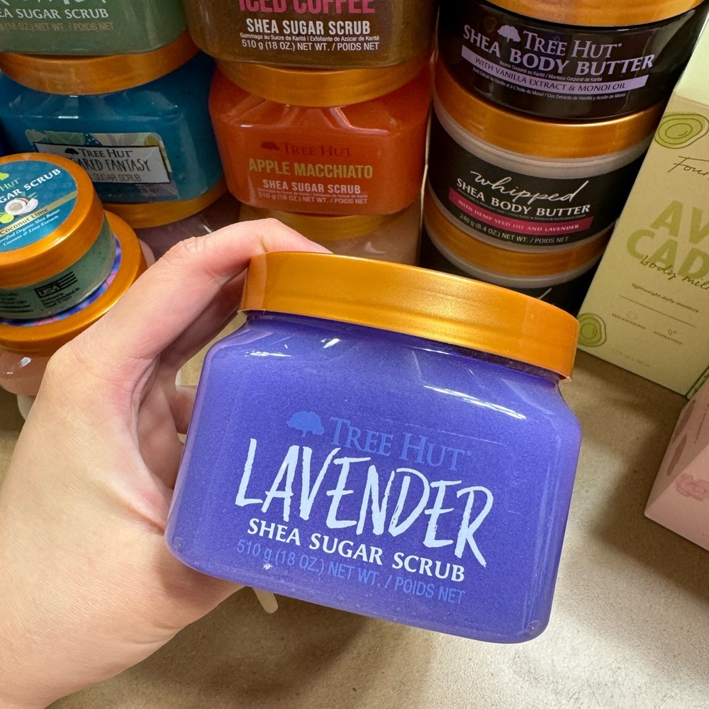 Tree Hut Lavender shea sugar scrub